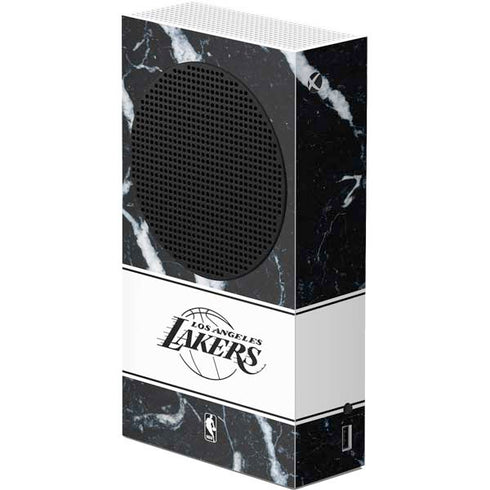 NBA Los Angeles Lakers Marble Xbox Series S Console Skin